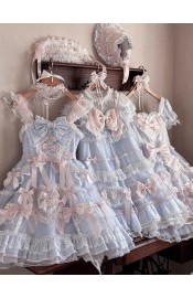 Mademoiselle Pearl Striped Maiden Blouse, JSKs and One Piece(Reservation/Full Payment Without Shipping)